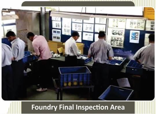 2 FOUNDRY FINAL INSPECTION AREA